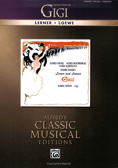 Gigi Piano/Vocal Selections Songbook 